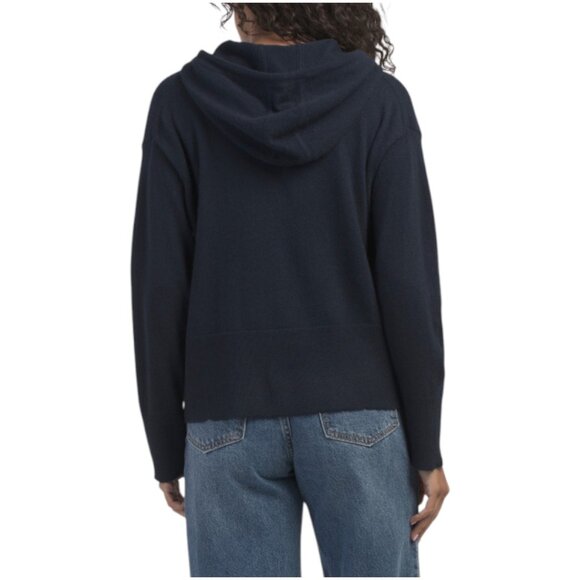 ELIE TAHARI Cashmere Pull Over Hoodie - Picture 2 of 2